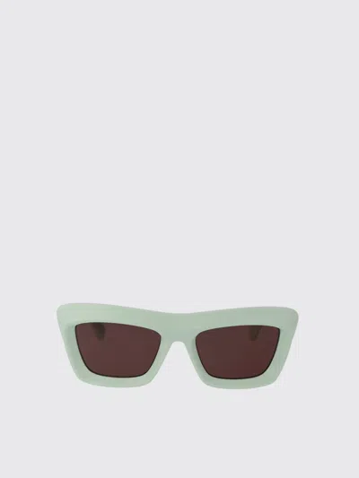 Bottega Veneta 53mm Rectangular Sunglasses In Green