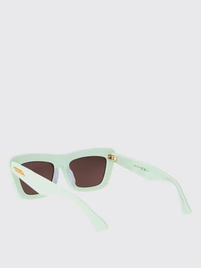 Bottega Veneta 53mm Rectangular Sunglasses In Green