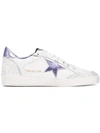 GOLDEN GOOSE LEATHER BALL STAR LOW-TOP TRAINERS,G30WS592D911804205