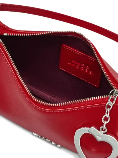 Marc Jacobs Handcuff-charm Shoulder Bag In Red