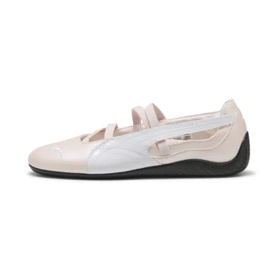 Puma Speedcat Cut-out Ballet Flats In Pink