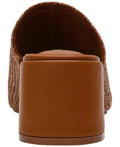 Anne Klein Flutter Slide Sandal In Brown