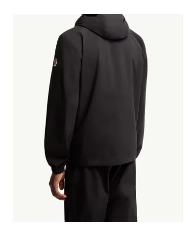 Moncler Shipton Hooded Packable Gore-tex Shell Jacket In Black