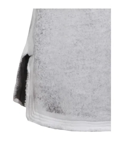 Thom Krom Drawstring Split Shorts In Gray