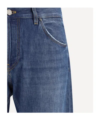 Pt Torino Belt Loop Jeans In Blue