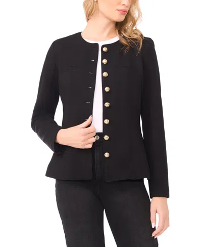 Cece Shaped Jacket In Black