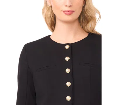 Cece Shaped Jacket In Black