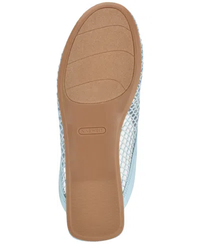 Nine West Daniela Mule In Blue