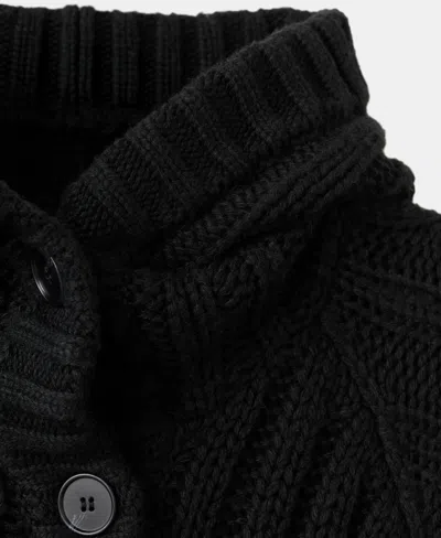 Mango Double-breasted Jacket With Buttons Black In Multi