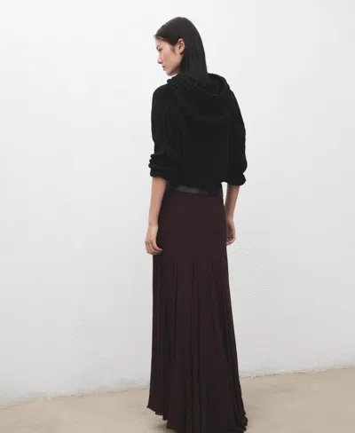 Mango Double-breasted Jacket With Buttons Black In Multi