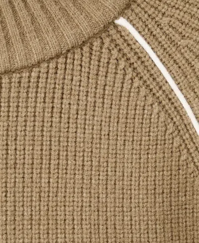 Mango Francus Sweater In Brown