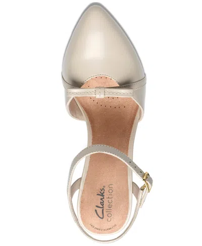 Clarks Tammitha Bar Pump In White
