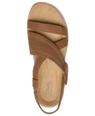 Clarks Wide Width Maelynn Gem Sandal In Brown
