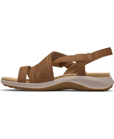 Clarks Wide Width Maelynn Gem Sandal In Brown