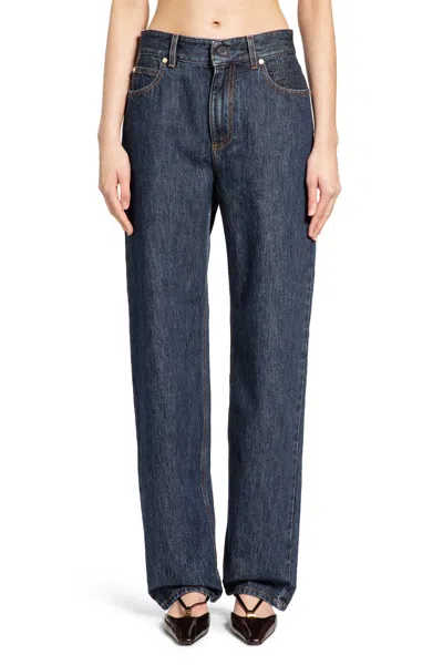 Fendi Long Jeans In Blue