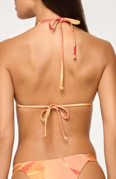 L*space Lspace Sofia Triangle Bikini Top In Pink