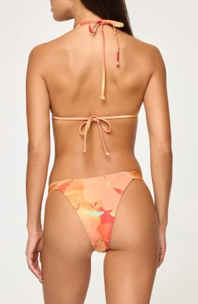 L*space Lspace Sofia Triangle Bikini Top In Pink
