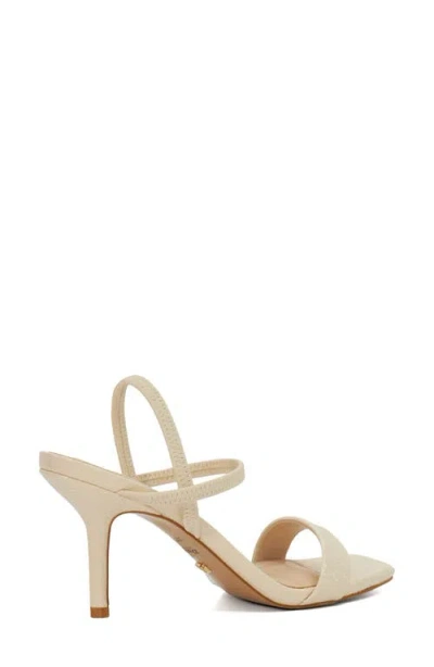 Dune London Methodical Ankle Strap Sandal In Neutral