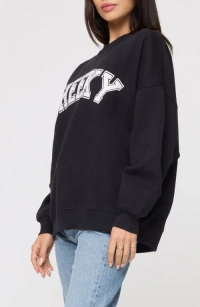 L*space Lspace Legend Cover-up Sweatshirt In Black