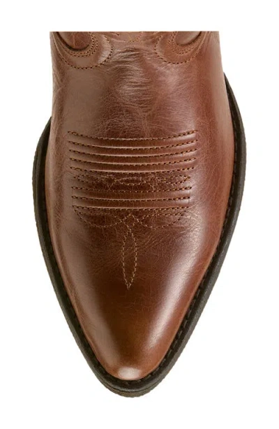 Ariat Maggie J Toe Short Western Boot In Brown