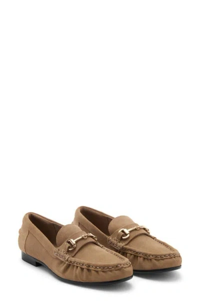 Mango Suede Bit Loafer In Brown