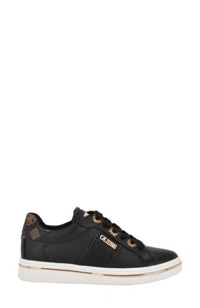Guess Stew Sneaker In Black