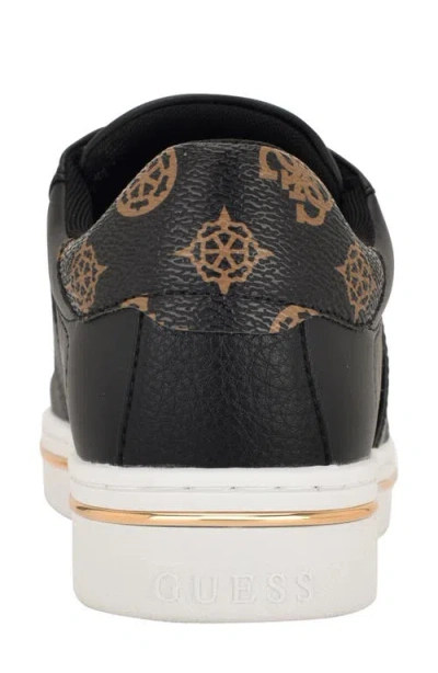 Guess Stew Sneaker In Black