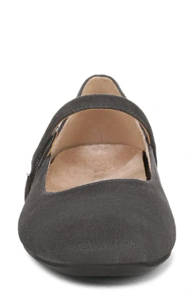 Vionic Alameda Mary Jane Flat In Gray