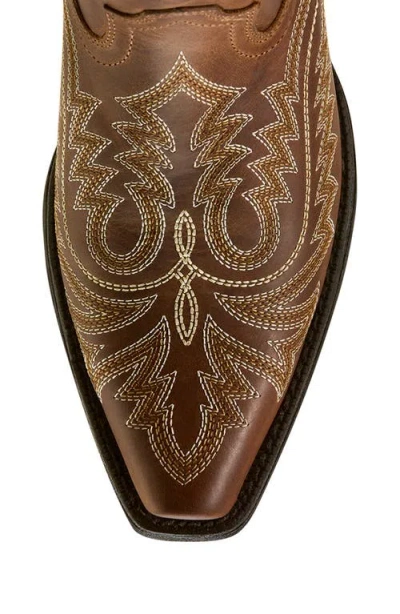 Ariat Round Up Collins Western Boot In Brown