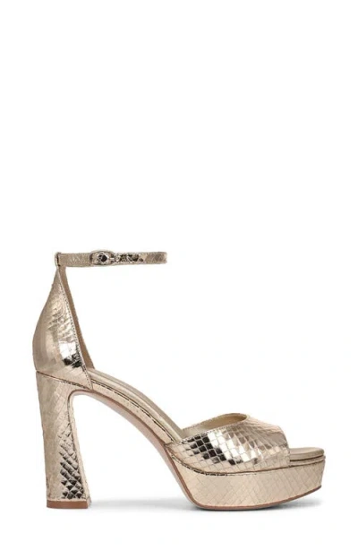 27 Edit Naturalizer Delphie Ankle Strap Platform Sandal In Silver
