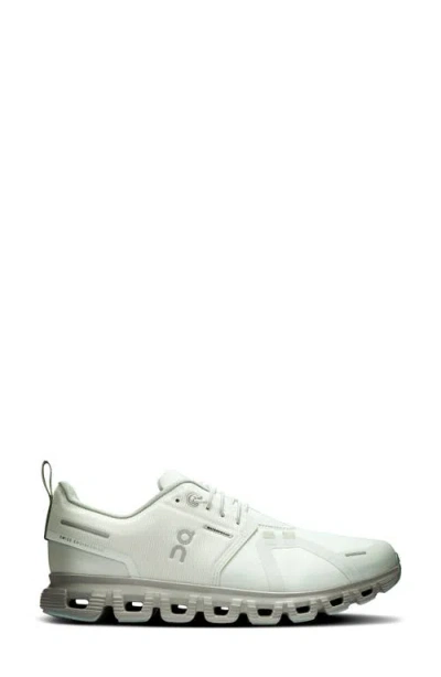On Cloud 6 Waterproof Sneaker In White