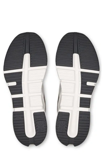 On Cloudnova Rift Panelled Mesh Sneakers In Brown