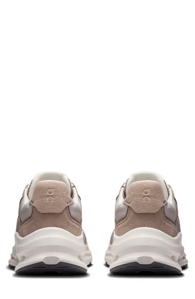 On Cloudnova Rift Panelled Mesh Sneakers In Brown