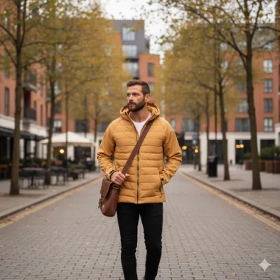 Perry Ellis Tech Stretch Softshell Jacket In Yellow