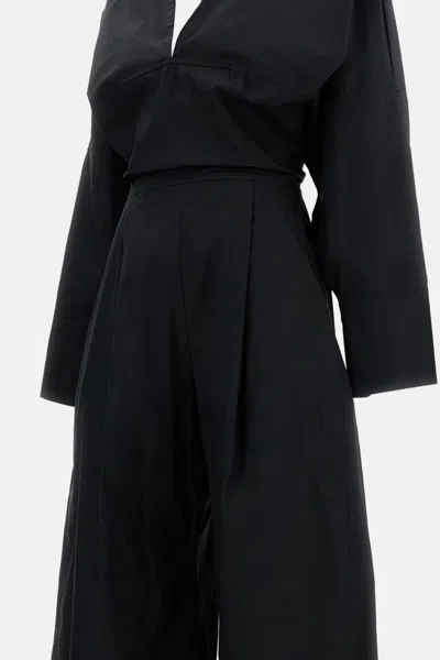 The Latest Popeline Drew Jumpsuit In Black
