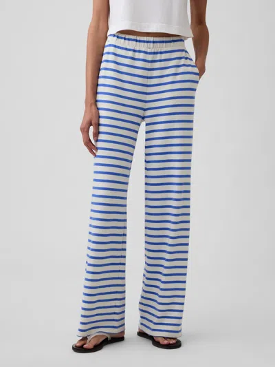 Gap Factory Stripe Pull-on Pants In Blue