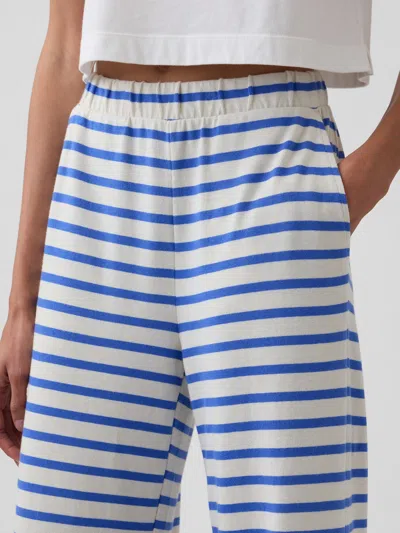 Gap Factory Stripe Pull-on Pants In Blue