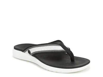 Vionic Indigo Flip Flop In Black