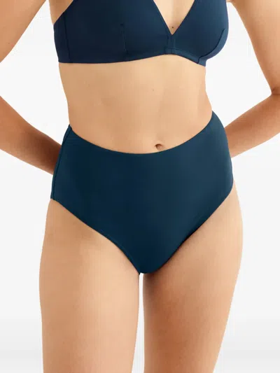 Eres Remember High-waisted Bikini Bottoms In Blue