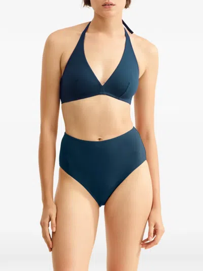 Eres Remember High-waisted Bikini Bottoms In Blue