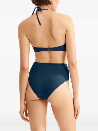 Eres Remember High-waisted Bikini Bottoms In Blue