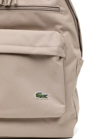 Lacoste Neocroc Backpack In Neutral