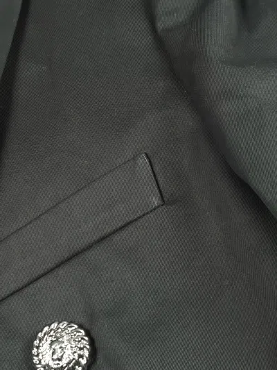 Pre-owned Balmain 2000s Double-breasted Blazer In Black