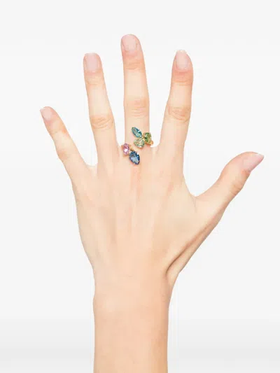 Swarovski Mixed-cuts Ring In Gold