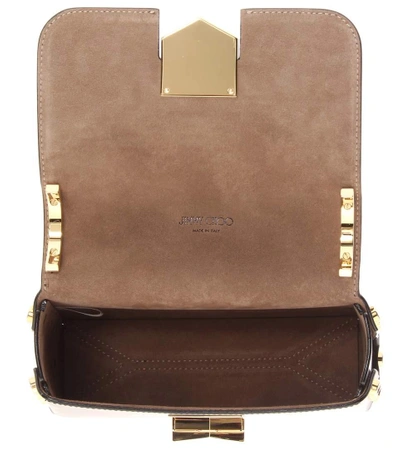 Shop Jimmy Choo Lockett Petite Leather Shoulder Bag