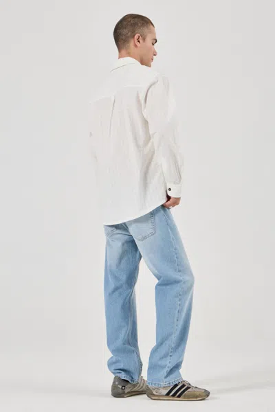 Rolla's Nighthawks Long Sleeve Shirt In White