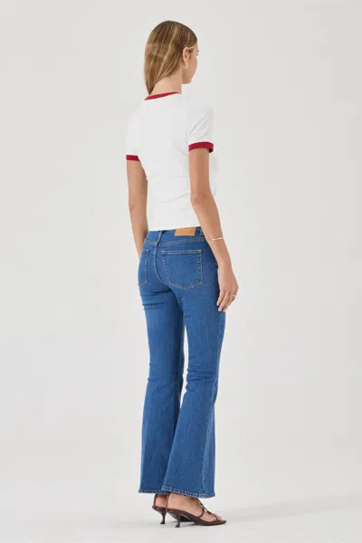 Rolla's Romantic Ringer Tee In White