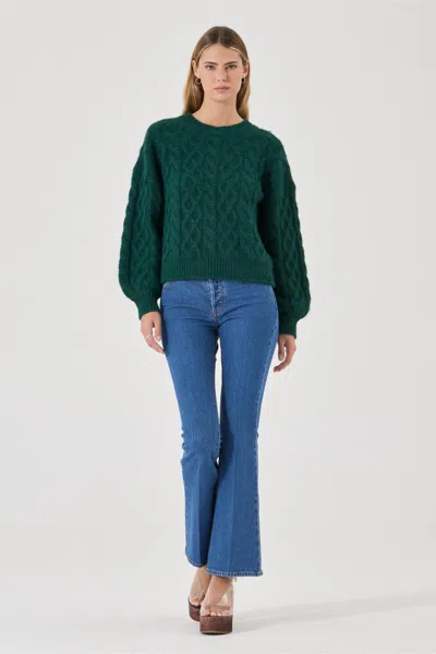 Rolla's Soho Cable Crew In Green