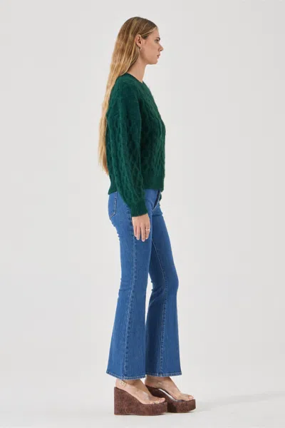 Rolla's Soho Cable Crew In Green