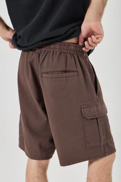 Rolla's Tradie Cargo Short In Brown